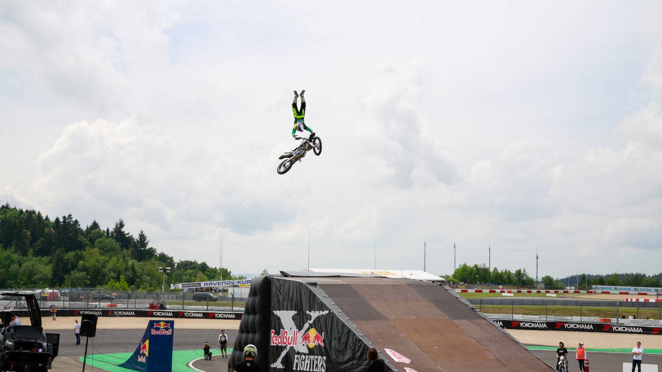 FMX-Spektakel beim SPORT1 Trackday