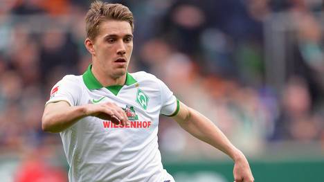 Freiburgs Stürmer Nils Petersen im Einsatz für Werder Bremen