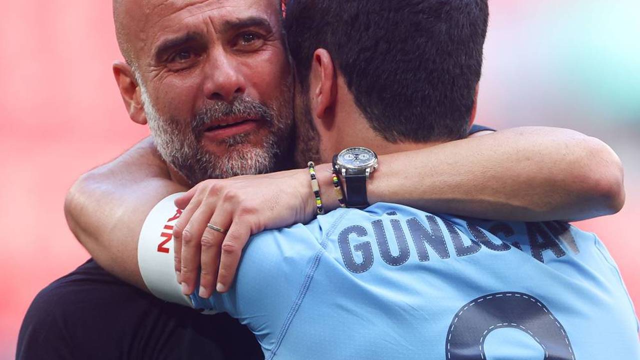 So emotional verabschiedet sich Guadiola von City