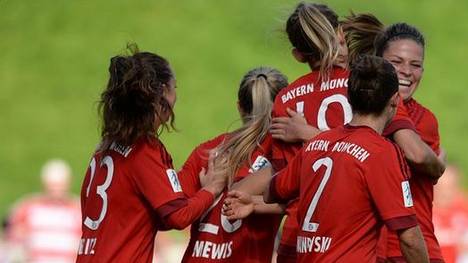Die Frauenmannschaft des FC Bayern