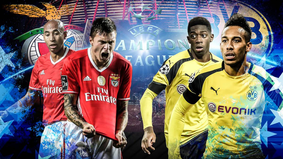 Vier Weltmeister und ein Europameister auf der einen, zwei Europameister auf der anderen Seite – die Kader im CL-Achtelfinale zwischen Benfica Lissabon und BVB (alle Infos ab 20.15 Uhr im Fantalk im TV auf SPORT1, im Liveticker und auf SPORT1.fm) sind auch ohne den angeschlagenen WM-Helden Mario Götze titelreich besetzt