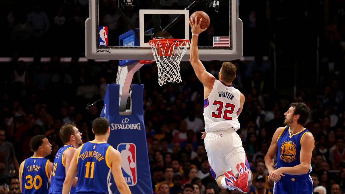Blake Griffin gibt zwar alles, doch selbst seine 40-Punkte-Gala reicht gegen die cleveren Warriors nicht. Am Ende geht die Partie mit 106:110 verloren