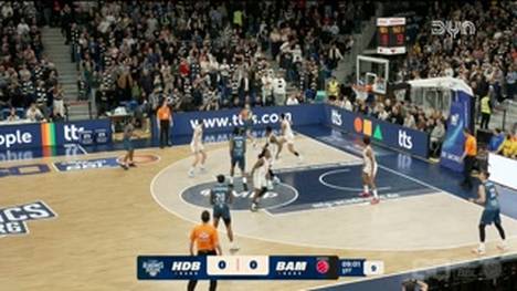 Spiel Highlights zu MLP Academics Heidelberg - BMA365 Bamberg Baskets