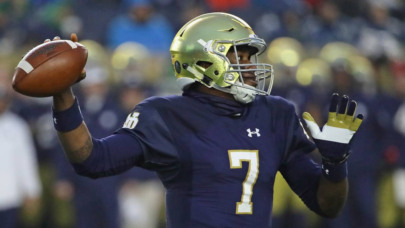 Notre Dame siegt – St. Brown blass