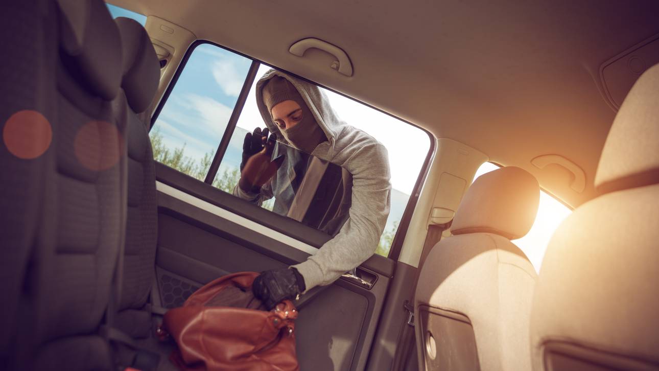 Schutz vor Diebstahl aus dem Auto