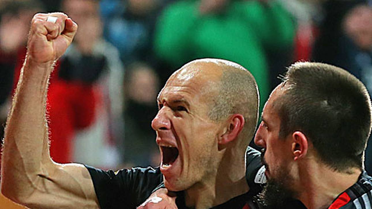 Robben lässt die Bayern-Fans träumen