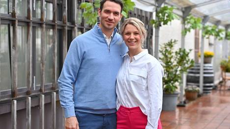 Felix Neureuther mit seiner Ehefrau Miriam Neureuther