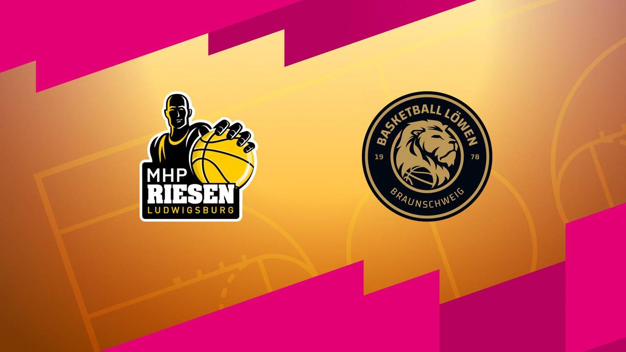 MHP RIESEN Ludwigsburg - Basketball Löwen Braunschweig (Highlights)