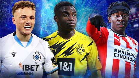 Neben den Mega-Talenten Youssoufa Moukoko und Eduardo Camavinga spielen bei der U21-EM auch weniger bekannte Youngster mit, die sehr viel Potenzial haben.