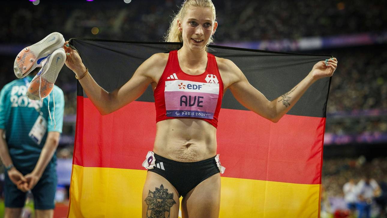 Deutsche Heldin wird emotional