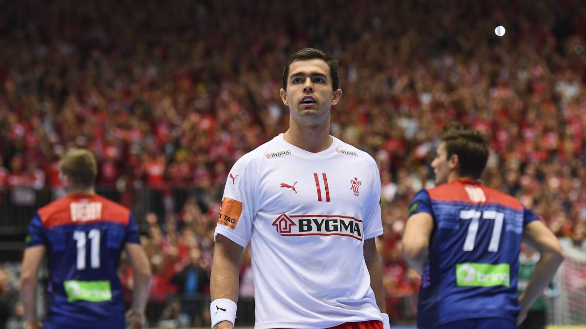 RÜCKRAUM LINKS: Rasmus Lauge (SG Flensburg-Handewitt, Dänemark) 