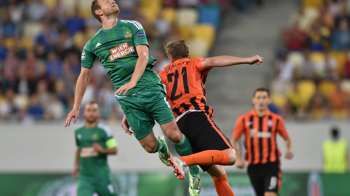 Rapid Wien muss sich in den Playoffs zur Champions League gegen Schachtjor Donezk bewähren. Es gilt ein 0:1 aus dem Hinspiel wettzumachen