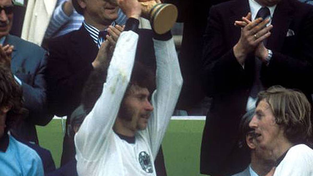 Den Höhepunkt seiner Karriere erlebte er schon mit 22 Jahren: den Titelgewinn bei der Weltmeisterschaft 1974 im eigenen Land