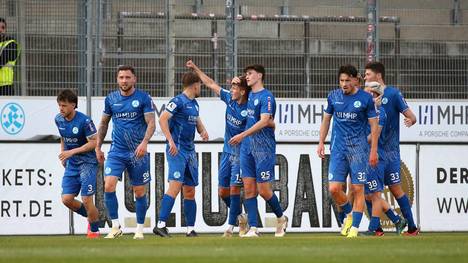 Die Stuttgarter Kickers träumen vom Durchmarsch in 3.Liga