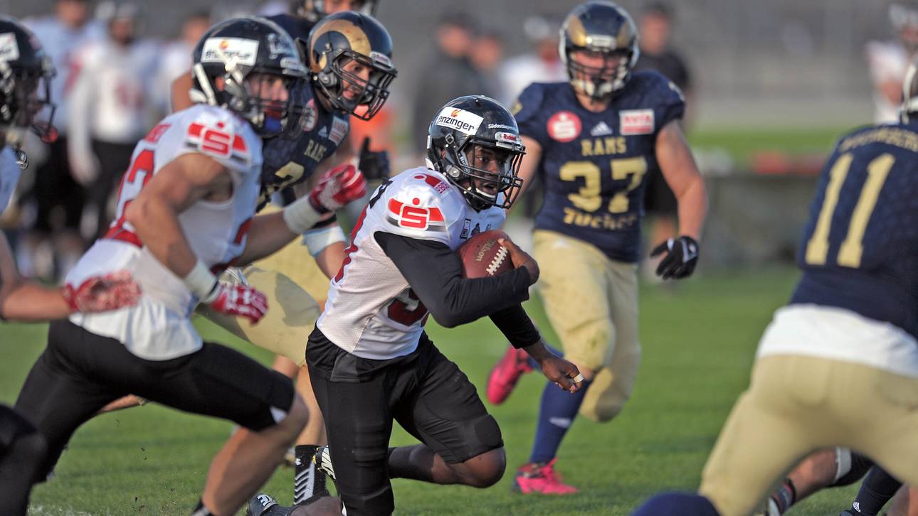 Fernando Lowery in der vergangenen Saison im Dress der Kirchdorf Wildcats