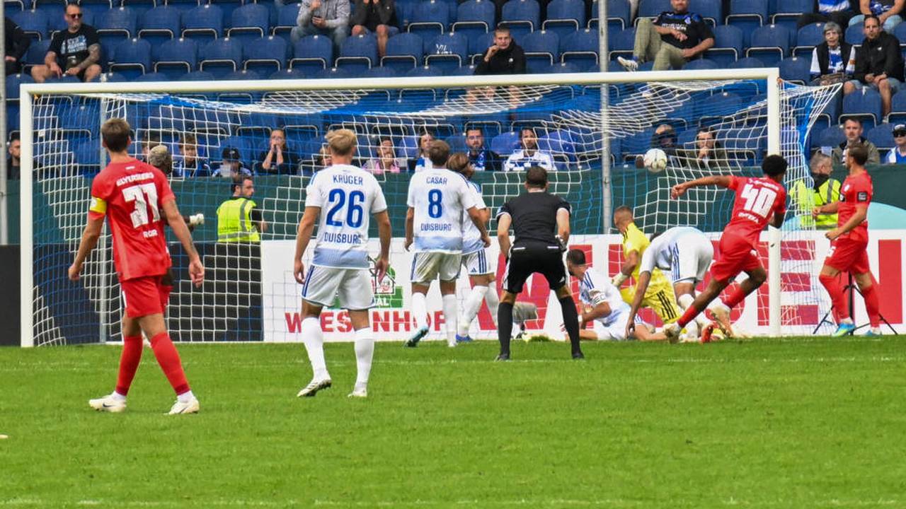 DFB-Pokal: MSV Duisburg - SV Elversberg | Tore & Highlights im Video