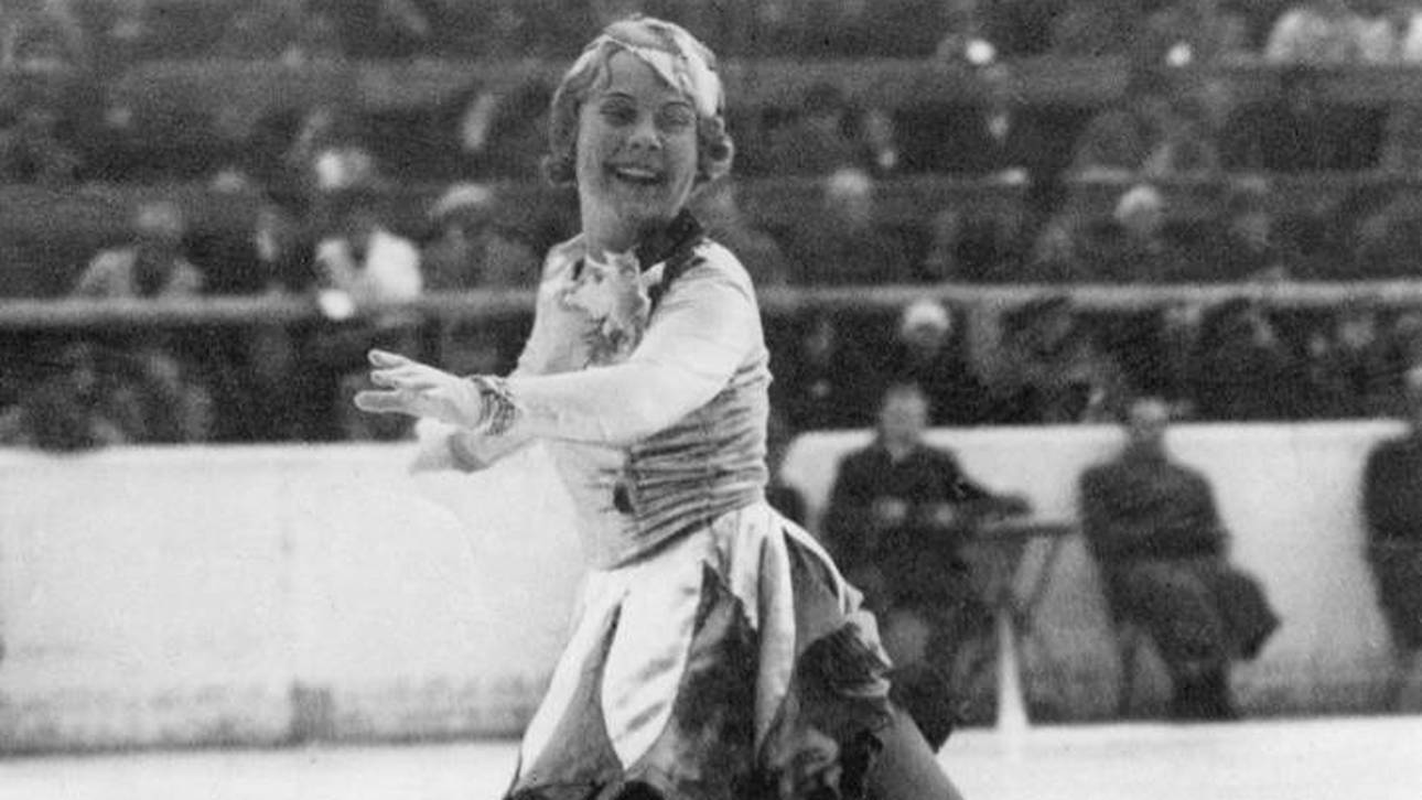 Sonja Henie gewann in Garmisch-Partenkirchen ihre dritte olympische Goldmedaille