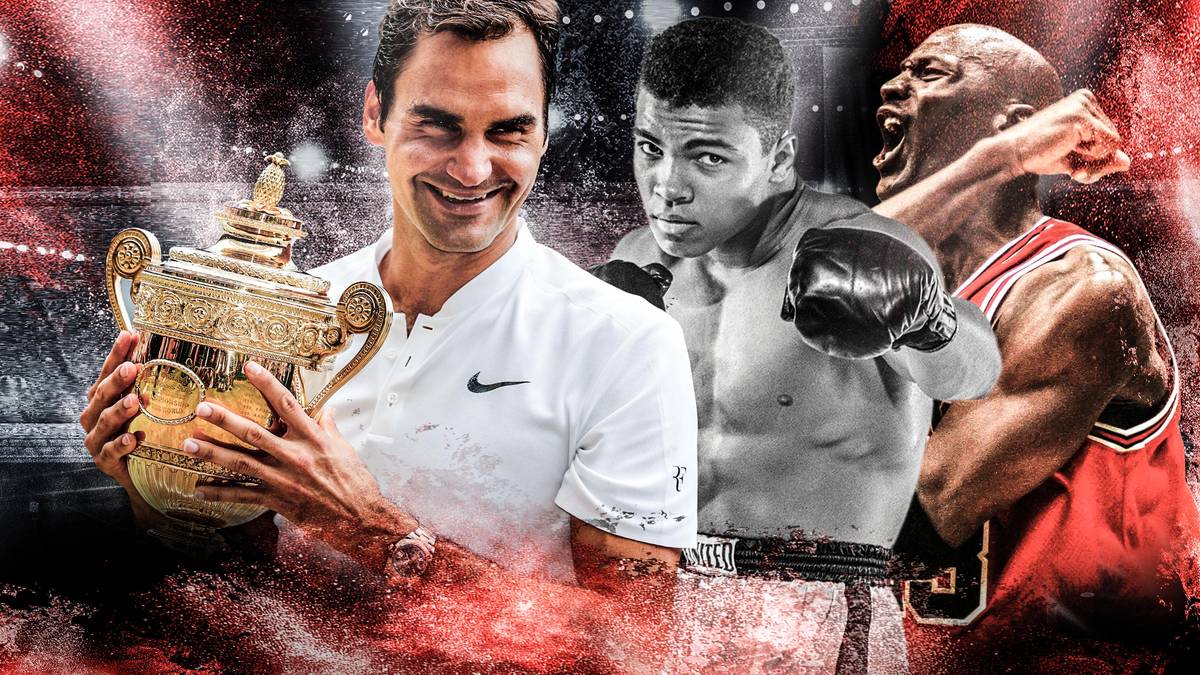 Roger Federer hat mit seinem 20. Grand-Slam-Titel Geschichte geschrieben.
Der Tennisspieler zementiert mit seinem Triumph seinen Status unter den größten Sportlern aller Zeiten. Ist er sogar die Nummer eins? Über 17.700 SPORT1-User haben entschieden