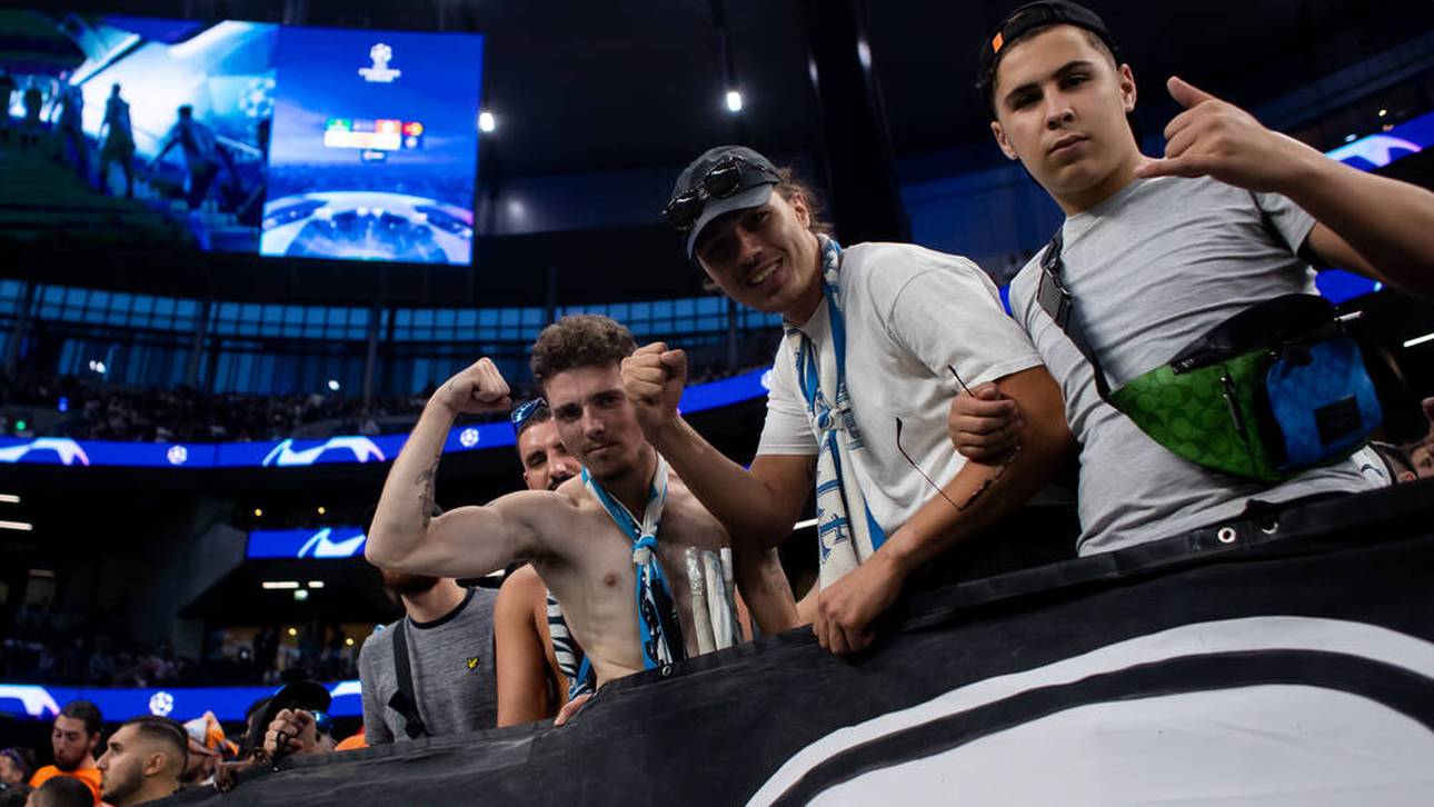 Marseille-Fans mit rührender Geste