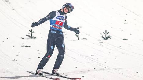 Andreas Wellinger verpasste den Tournee-Sieg als Zweiter knapp