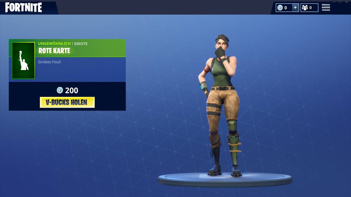 Als lustigen Emote bietet Epic Games den Spielern an, mit ihrem Charakter in die Rolle des Schiedsrichters zu schlüpfen...