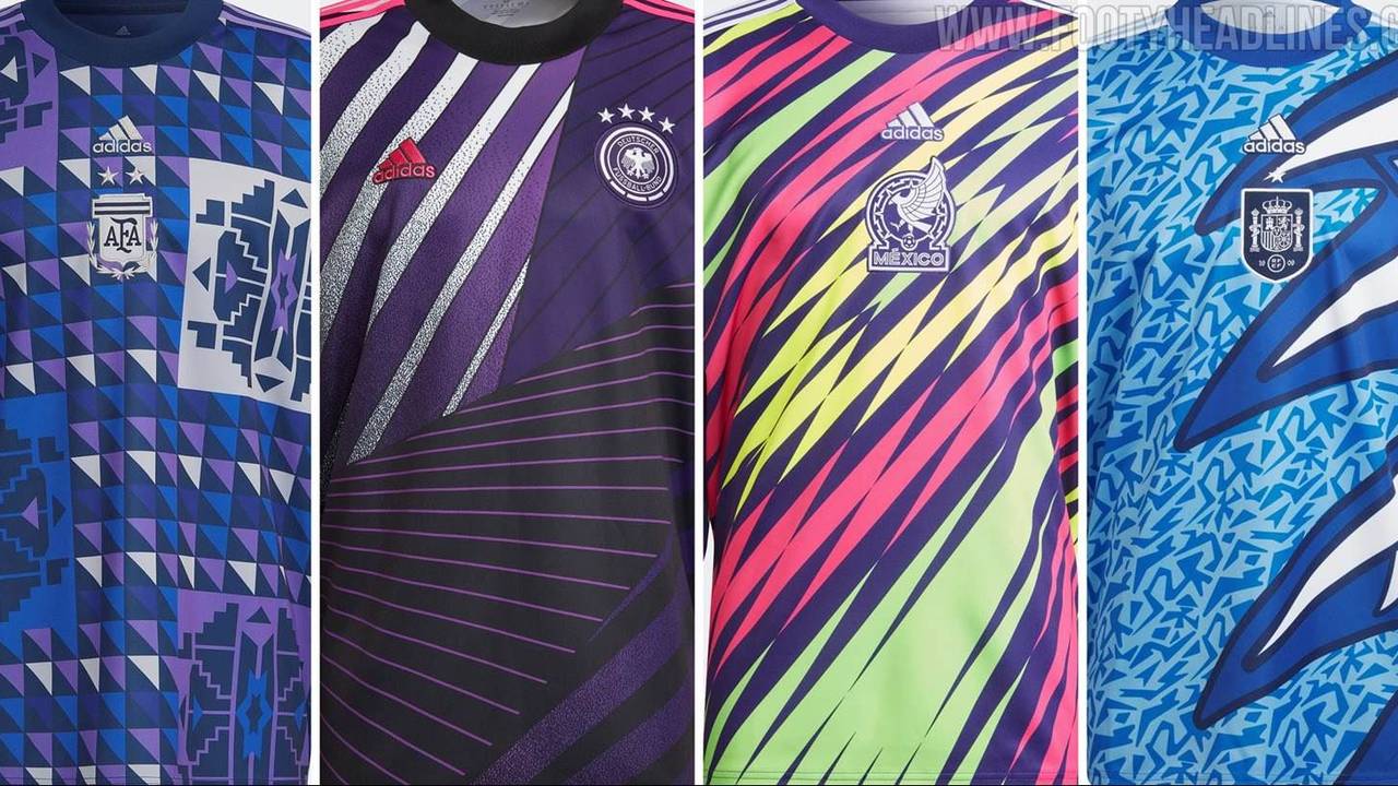 Adidas präsentiert verrückte Torwarttrikots für Deutschland, Mexiko & Co.