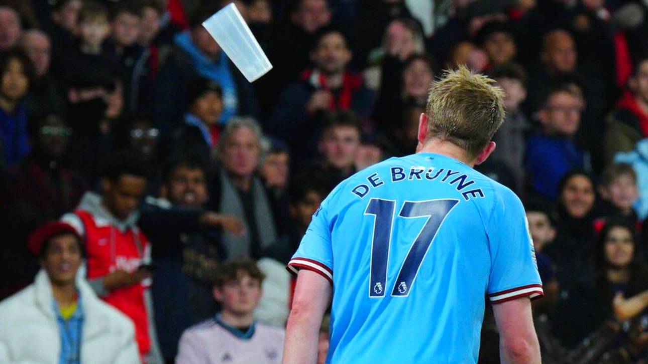 Arsenal-Fans sauer: De Bruyne reagiert