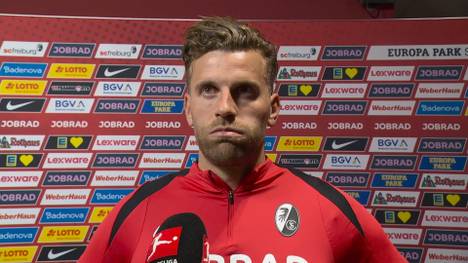 Lucas Höler vom SC Freiburg zeigt sich nach der Niederlage gegen den FC Bayern München frustriert und hadert mit der vom Schiedsrichter festgelegten Nachspielzeit.