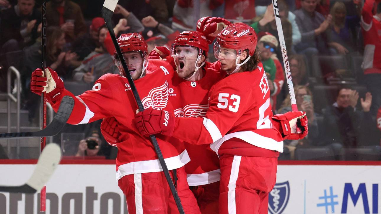 NHL: Seider und Co. stoppen freien Fall