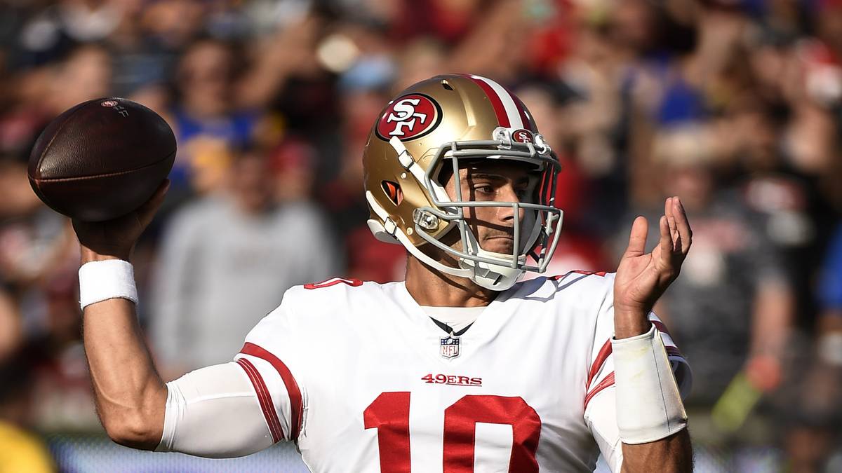 PLATZ 2: JIMMY GAROPPOLO (Quarterback, San Francisco 49ers) - 137,5 Millionen US-Dollar