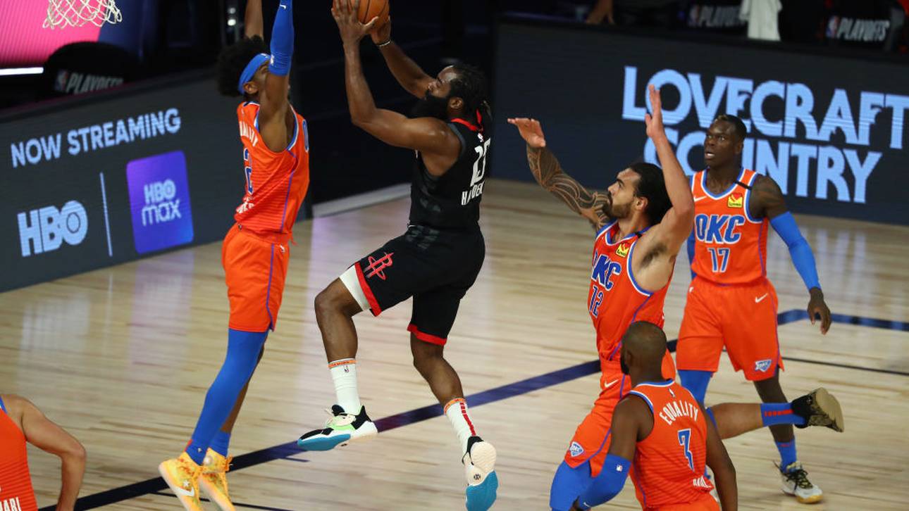 Schröder zu wenig: Harden rupft OKC