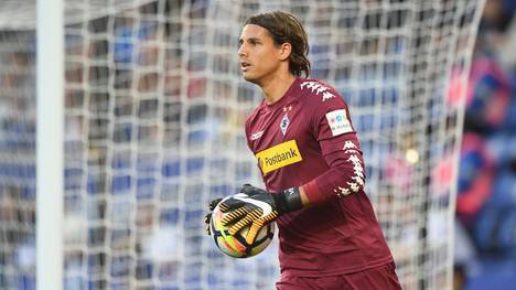Yann Sommer fehlte wegen einer Innenbanddehnung im Knie im Training der Borussia