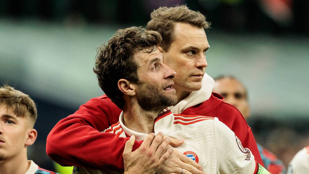 Thomas Müller und Manuel Neuer beim FC Bayern