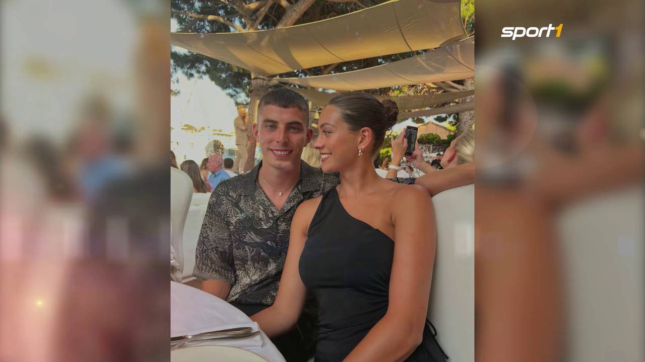 Kai Havertz und Sophia Weber haben sich im Urlaub verlobt