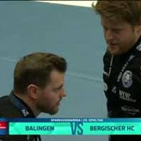 Spiel Highlights zu HBW Balingen-Weilstetten - Bergischer HC (1)