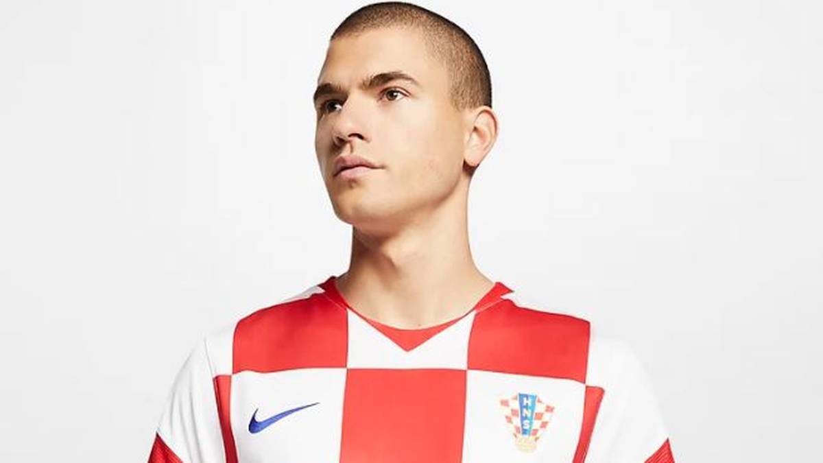 Das klassische Muster der Kroaten findet sich auch auf dem Trikot zur EM 2021 wieder.