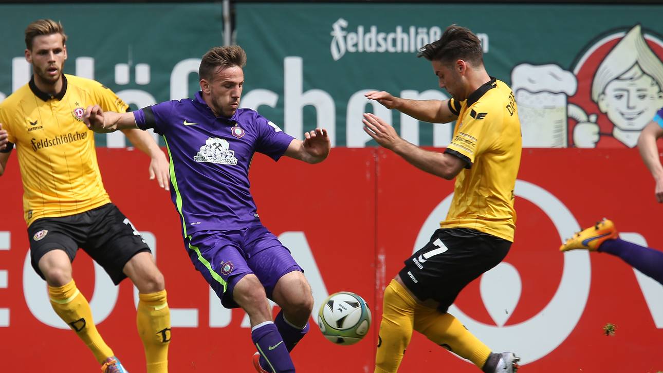 Erzgebirge Aue vergibt Matchball