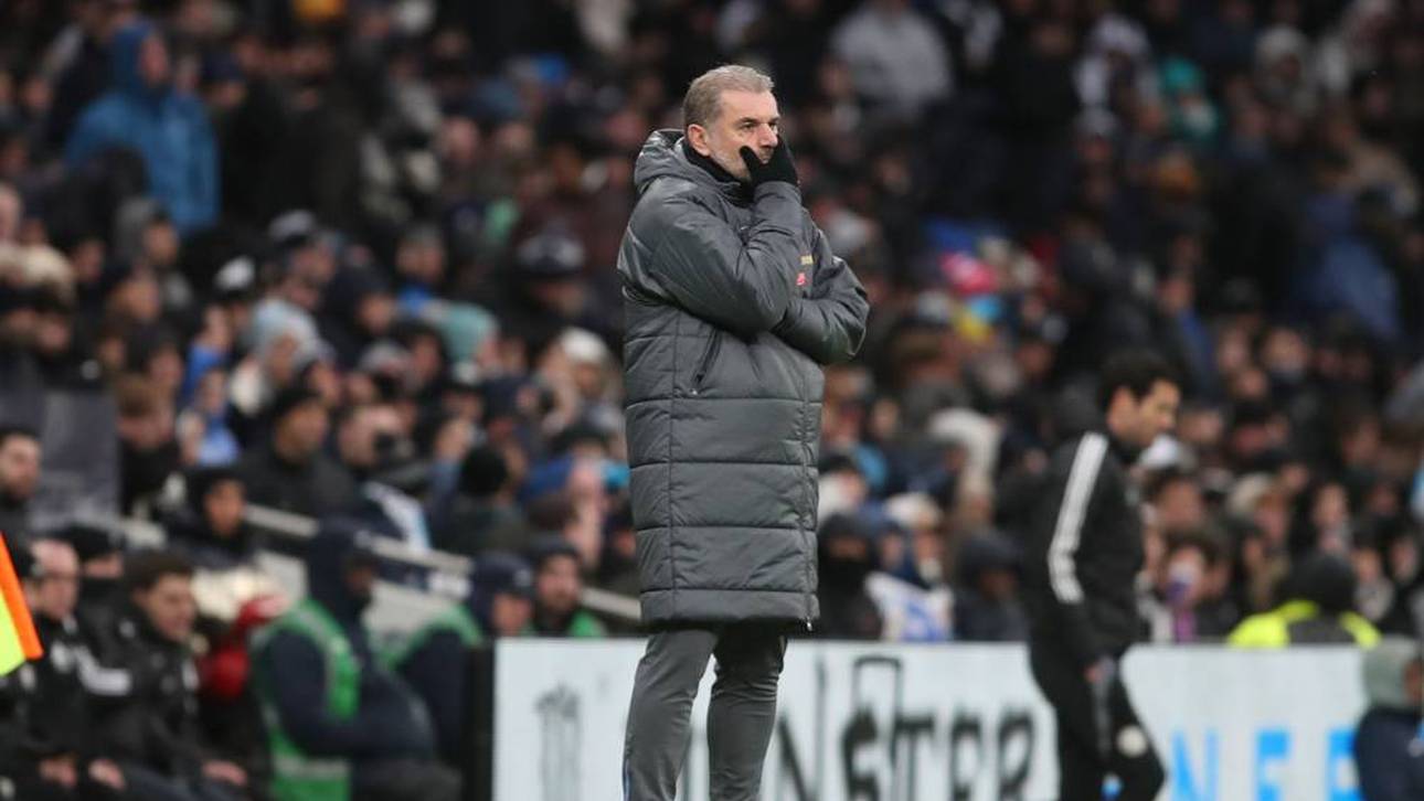 Ange Postecoglou steht bei den Spurs unter Druck