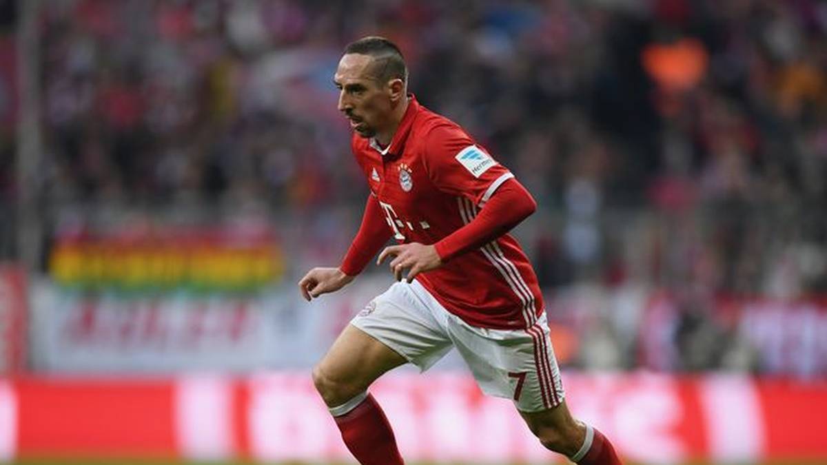 2016/17 ging es wieder bergauf. Ribéry schoss in der Liga insgesamt fünf Tore und lieferte zudem elf Vorlagen