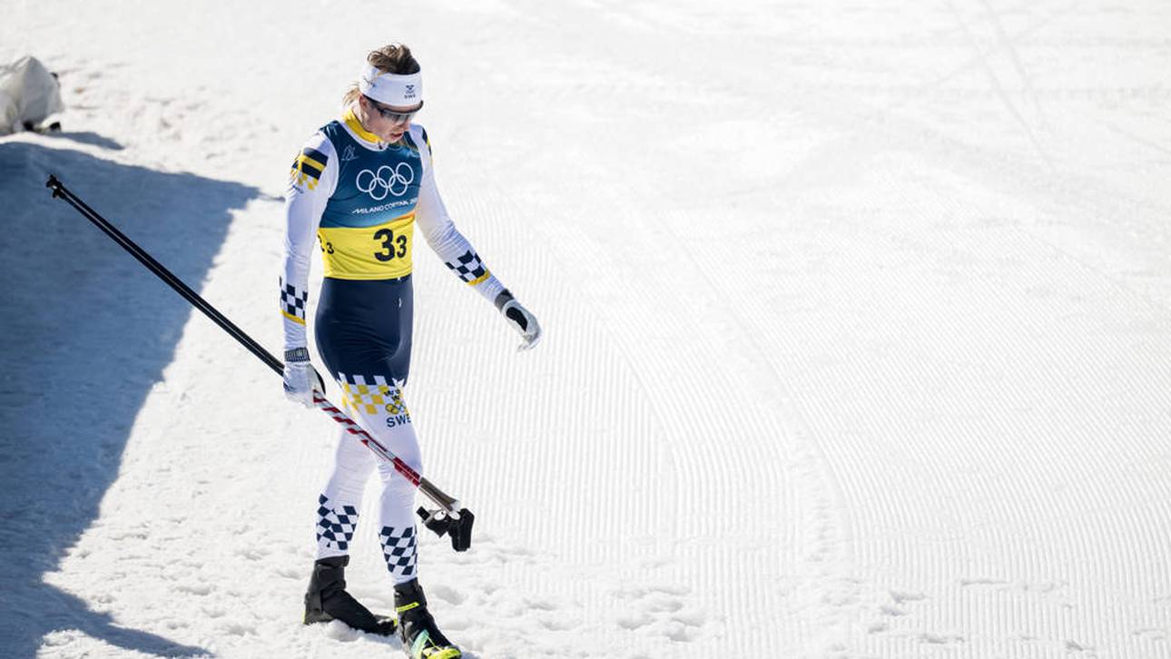 Die schwedische Langlauf-Staffel erlebte ein absolutes Fiasko