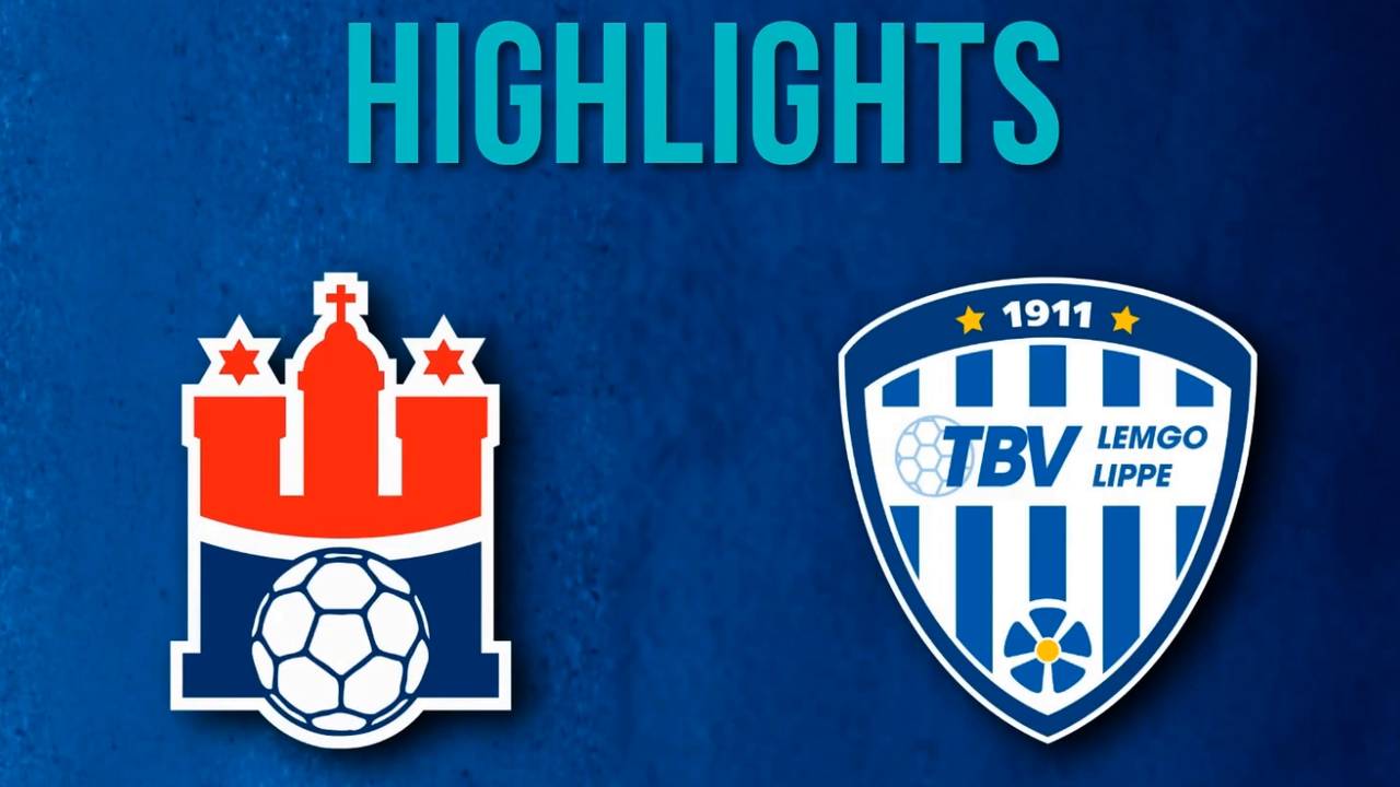 HSV Hamburg - TBV Lemgo Lippe | HBL-Highlights im Video