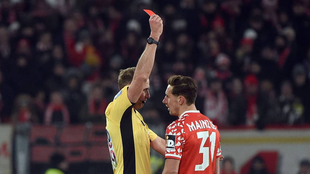 Dominik Kohr sah seine neunte Rote Karte 