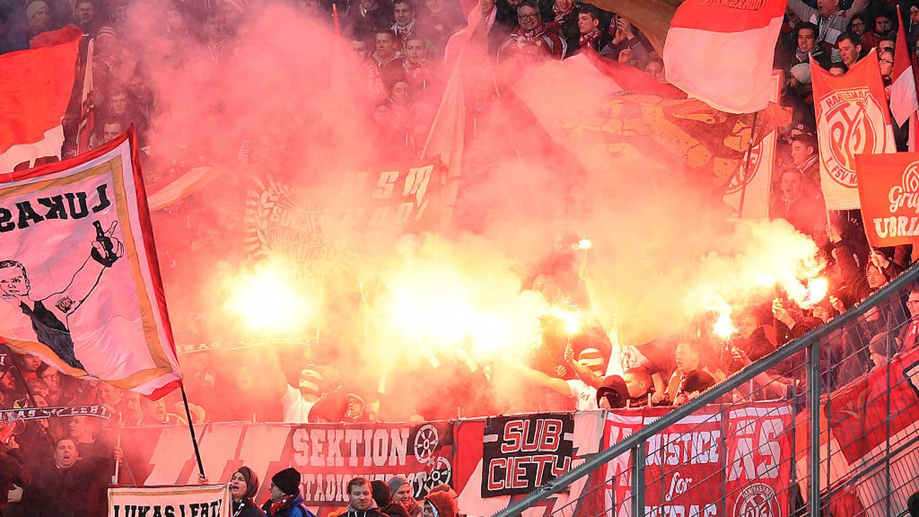 Pyro: Heftige Geldstrafe für Mainz