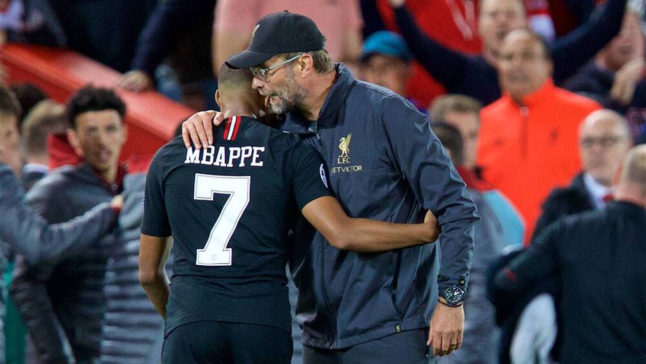 Wären fast im selben Team gelandet: Kylian Mbappé und Jürgen Klopp