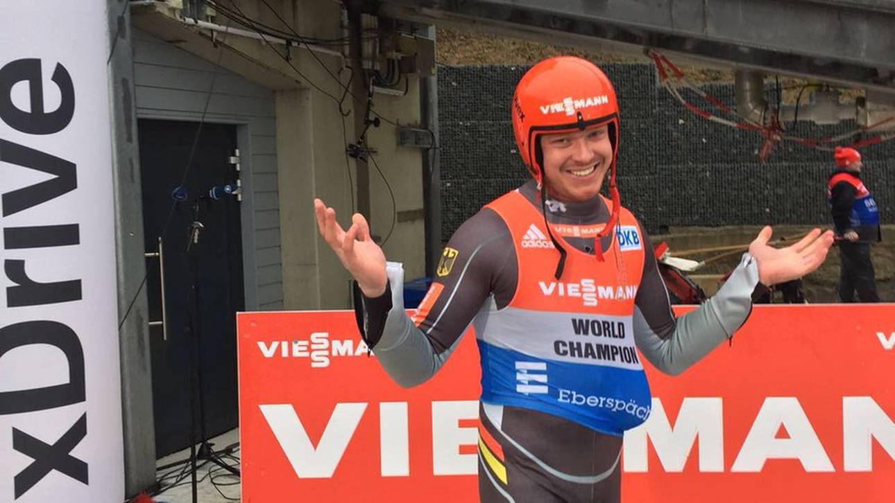 26. wird Erster: Rodel-Finale als Farce