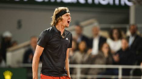 Alexander Zverev darf sich bei den French Open Insulin-Spritzen auf dem Platz verabreichen