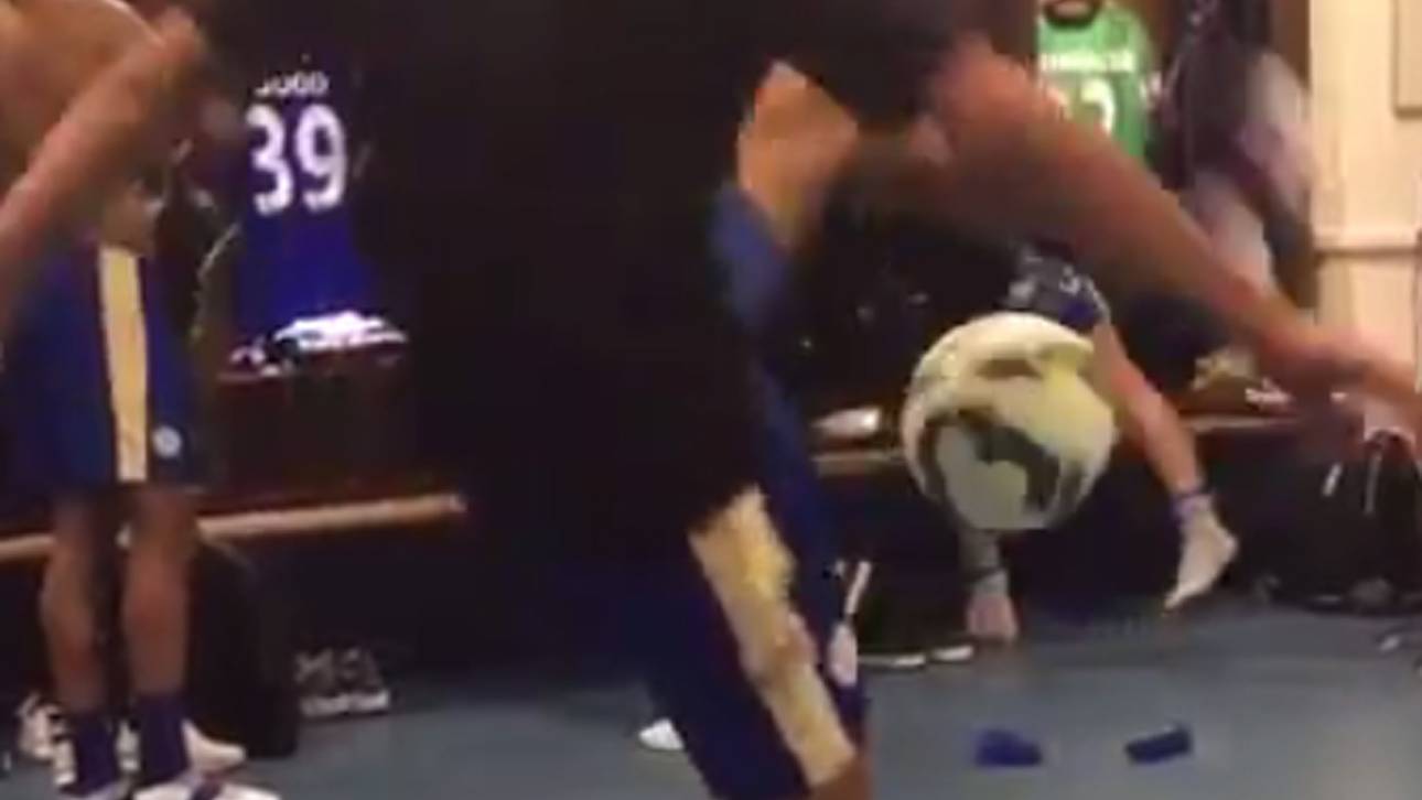 Leicester-Star zaubert beim Aufwärmen