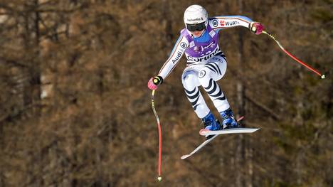 Viktoria Rebensburg rast in Garmisch-Partenkirchen auf Platz drei