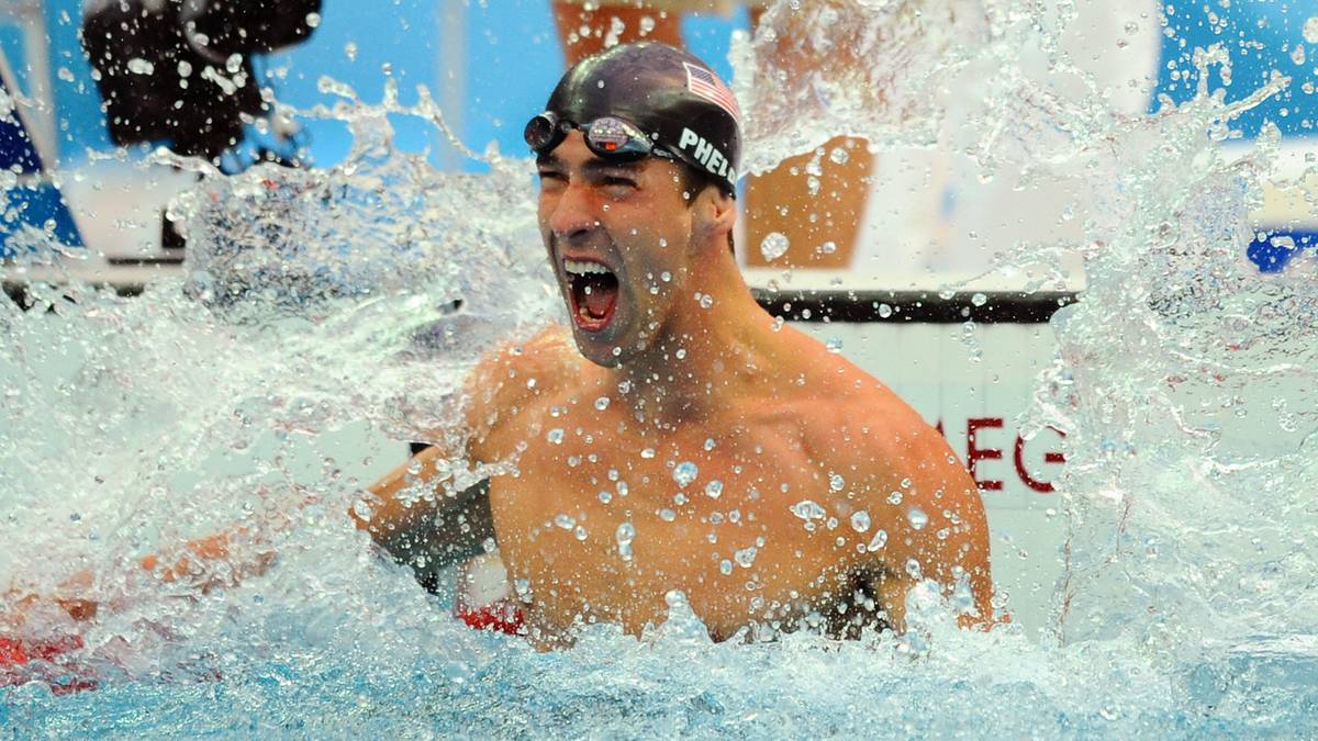 2008 in Peking ist Phelps auf der Höhe seines Schaffens