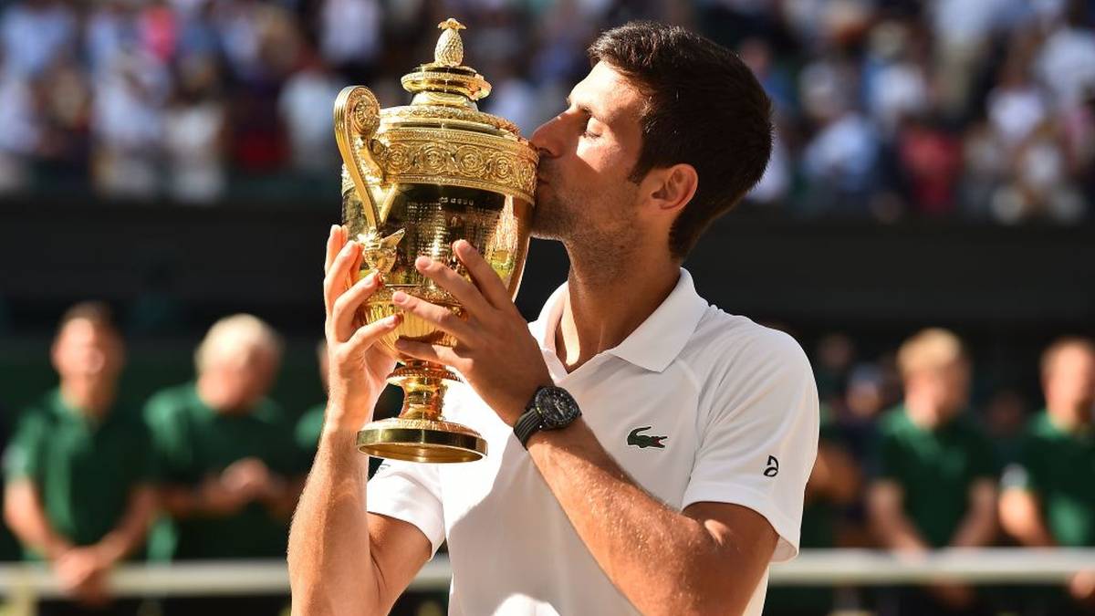 Novak Djokovic siegte fünfmal in Wimbledon